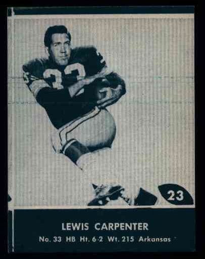 23 Lew Carpenter